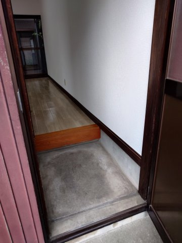 東岩瀬町貸家のその他|勝手口
