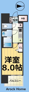 【間取り】 | プレサンス上前津フィット