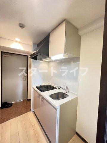 大阪市東淀川区東中島４丁目の賃貸マンションのキッチン