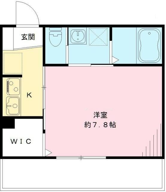 リズ高円寺の間取り|間取りです。