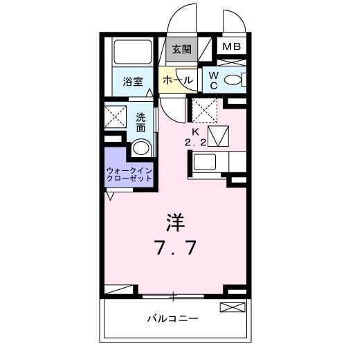 ラ・リノの間取り|間取りです。