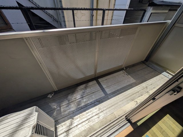 メゾン新町のバルコニー