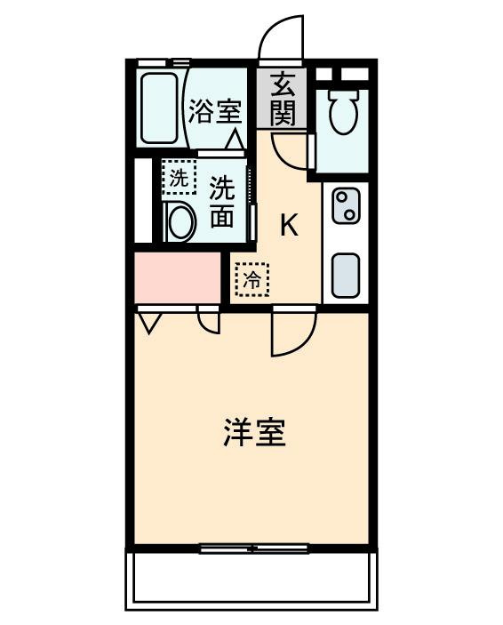 メゾン新町の間取り