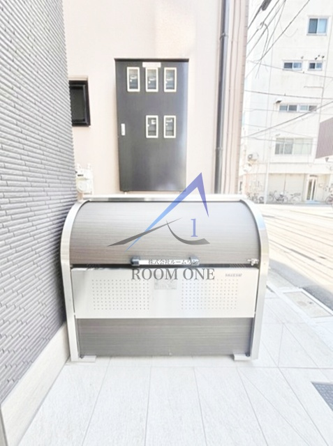 ウィステリア浅草橋のその他共用部分|敷地内ごみ置き場です。