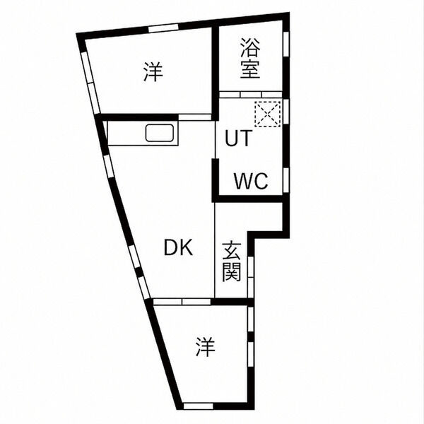 豊橋市花田町北新起戸建ての間取り