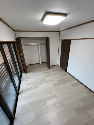 飛田ビルの寝室