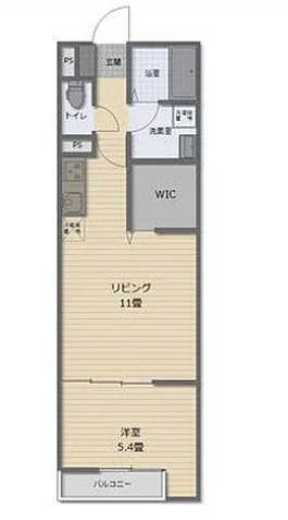 山川新築アパート（仮）の間取り
