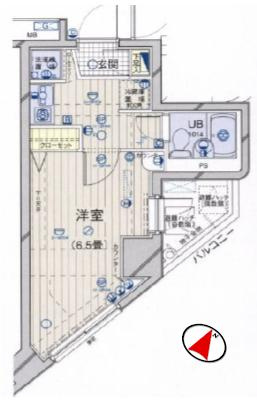 【間取り】 | プレール・ドゥーク笹塚
