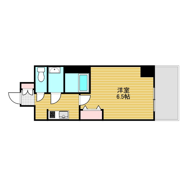 アルティザ江坂の間取り