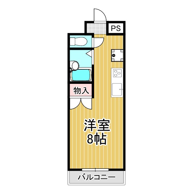 ハイツチェリーブロッサムの間取り