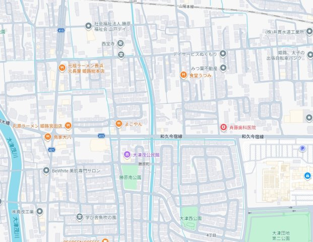 姫路市勝原区山戸　第5期　新築一戸建ての地図