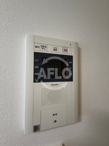 フロンティアコート堺筋本町のセキュリティ|ノーブルコート堺筋本町　モニター付きインターホン