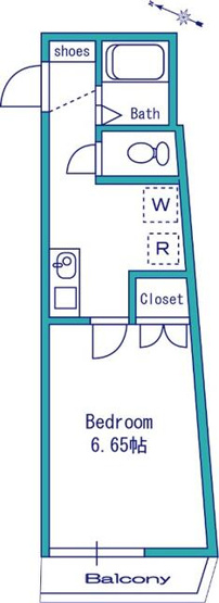 【間取り】 | エクシード白楽Ⅱ
