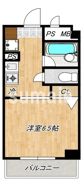 Y.S.T東大宮の間取り|間取図です。