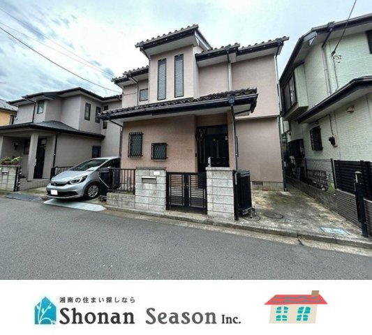 茅ヶ崎市今宿　中古戸建　30.36坪の外観|こちら徒歩10分圏内に暮らしに便利な施設が充実のロケーションです！
（リフォーム前の外観画像）