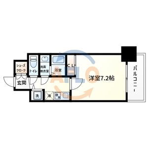 アドバンス大阪城ベレッツァの間取り|アドバンス大阪城ベレッツァ　間取り