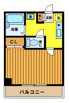 モノハウスの間取り