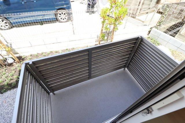 セレスティア小金井中町のバルコニー