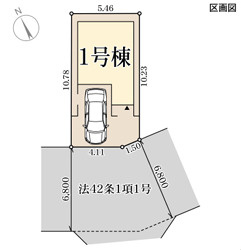 リーブルガーデン寝屋川市大成町の区画図