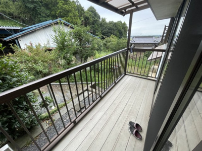【バルコニー】 | 桜川市真壁町羽鳥中古住宅