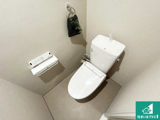 宝塚セントポリアのトイレ|シンプルで清潔感のあるトイレです。