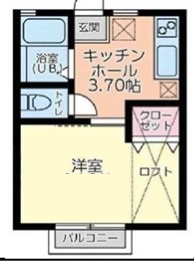 エール本八幡A棟の間取り