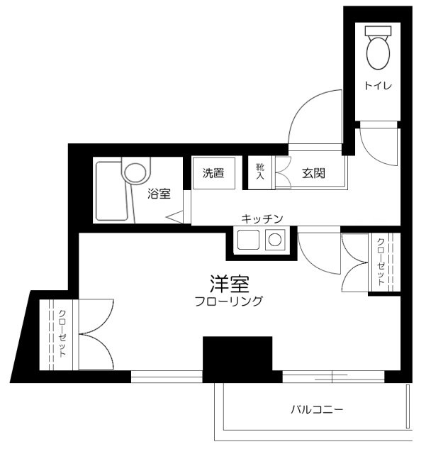 プレールカテリーナ代田橋の間取り
