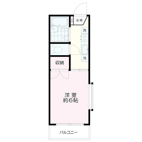 【間取り】 | ロイヤルハイツ-岩戸北3丁目-