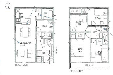 平塚市横内第27　新築戸建　全2棟2号棟