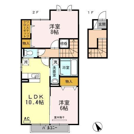 アルカンシェルの間取り