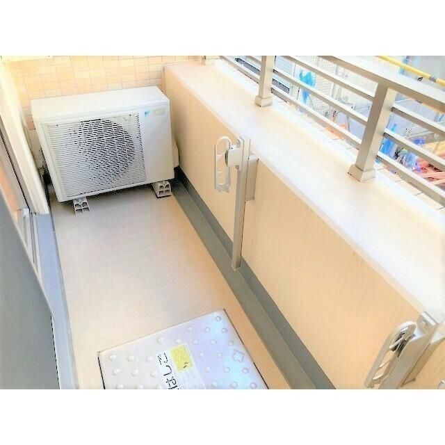 ププレＭＩＹＡ八丁堀のバルコニー