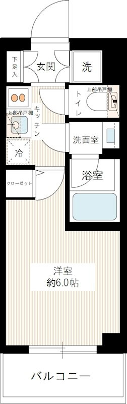 ライジングプレイス綾瀬 の間取り|間取りです。