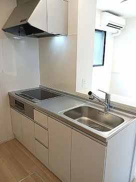 宮崎県宮崎市京塚町　二棟一括のキッチン
