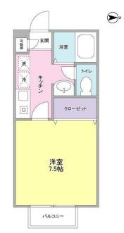 カーサ寿の間取り