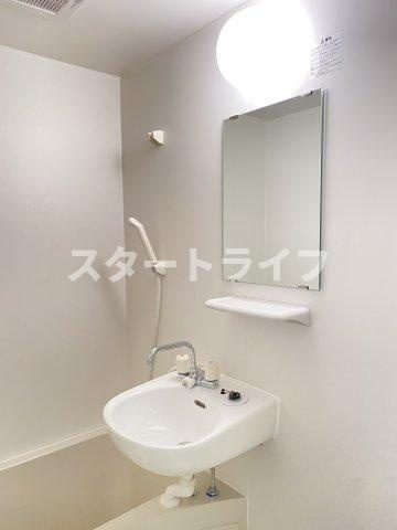 大阪市東淀川区東中島１丁目の賃貸マンションの洗面所