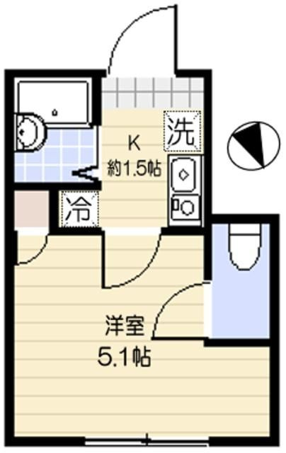 スーペリアージュ東大井の間取り
