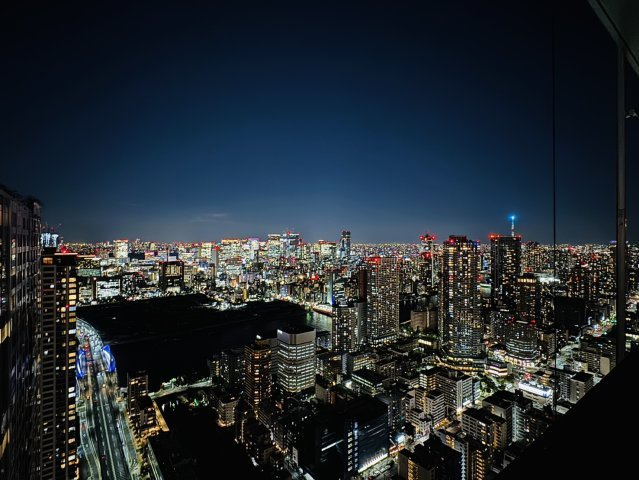 バルコニーからの眺望【夜景】
