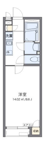 クレイノティーダ中和田の間取り|代表的な間取のため実際の間取とは異なる場合があります