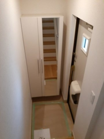 ハレラーの玄関|明るい玄関です