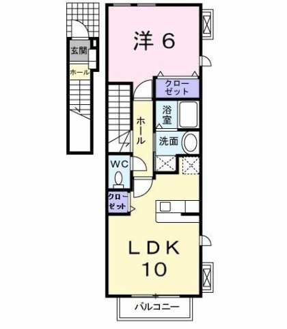 サニーレジデンス　ＫⅡの間取り
