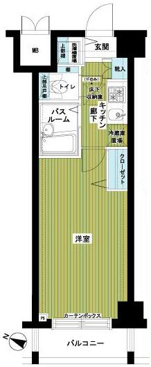 新品家具付きマンション上野毛5(KaGood東京)の間取り|※間取りと異なる場合は現状を優先します。