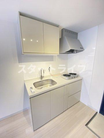 大阪市東淀川区東中島１丁目の賃貸マンションのキッチン