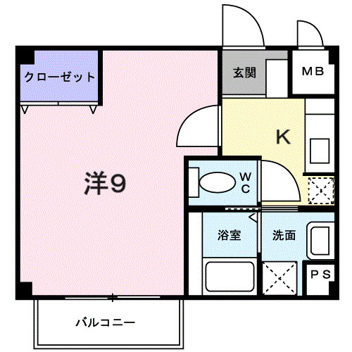 スカイハイツの間取り