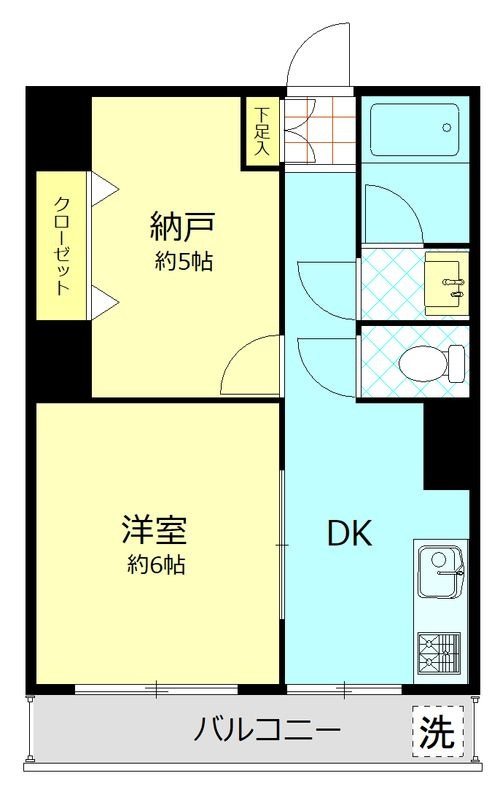 峰マンションの間取り|間取りです。