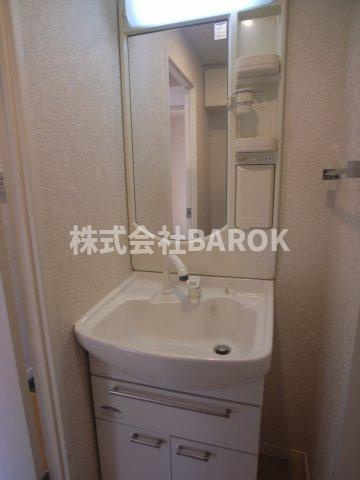 福岡市中央区港３丁目の賃貸マンションの洗面所