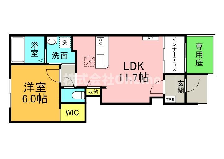 アクシア旭町の間取り