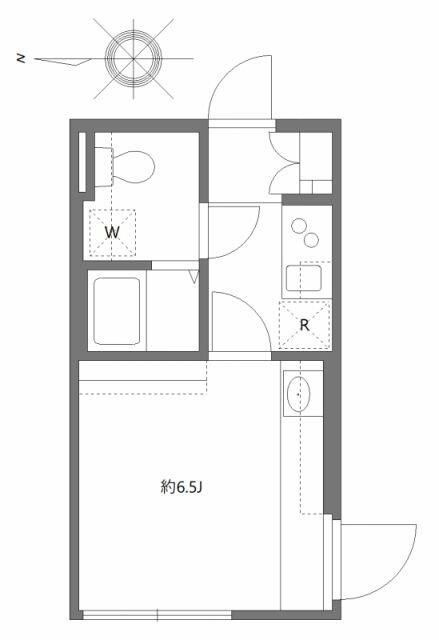 アバンテリム蒲田の間取り