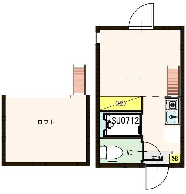 スカイソレイユ の間取り|間取りです。