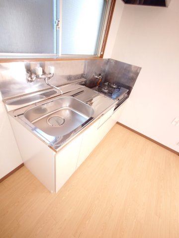 川崎市多摩区菅城下の賃貸マンションのキッチン