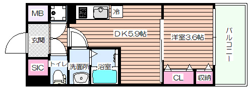 【間取り】 | サムティ福島ルフレ